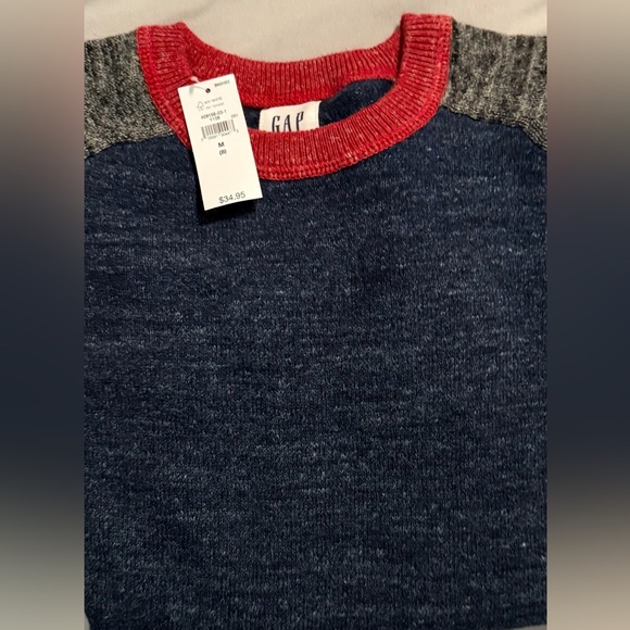 GAP Other - GAP Colorblock Sweater Youth Children’s Kid’s Boy’s 8 M New NWT Holiday Classic